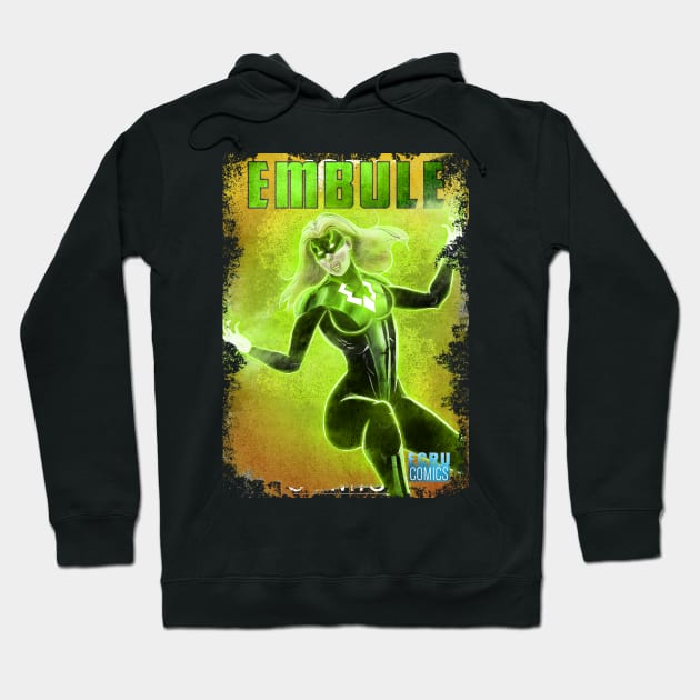 embule Hoodie by carrillo_art_studios